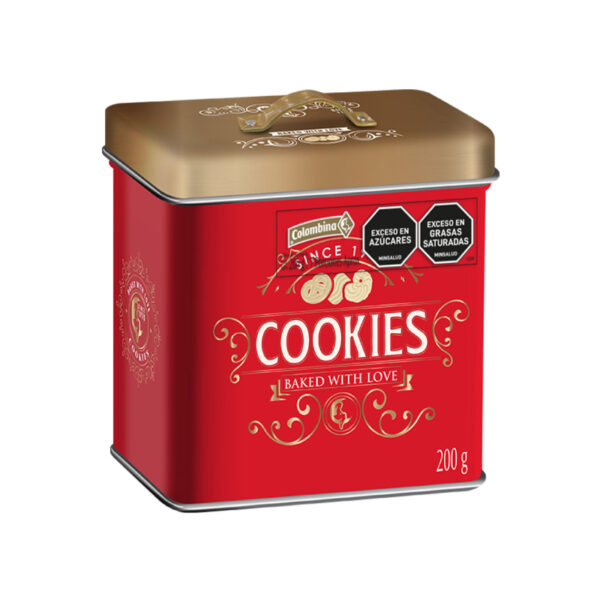 TARRO COOKIES NAVIDAD EC(6LAT/1/200G)