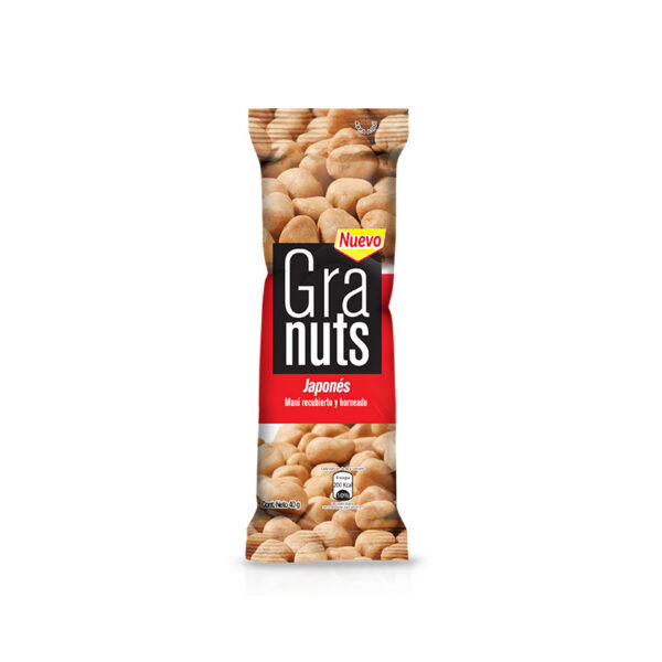 Pasab. GRANUTS Japones 4Plex12ux40g ECU