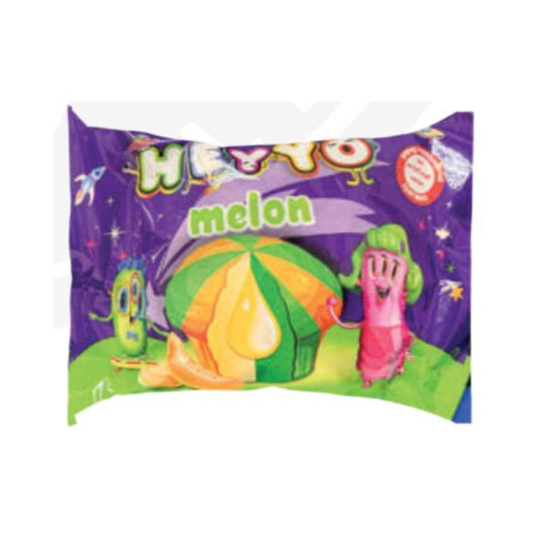 PASTELITOS RELLENO HEYYO SABOR MELON CAJ*6DISP*24UNI*40GR