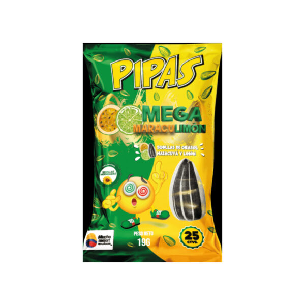 PIPAS PEPA MARACU/LIMON *20UN
