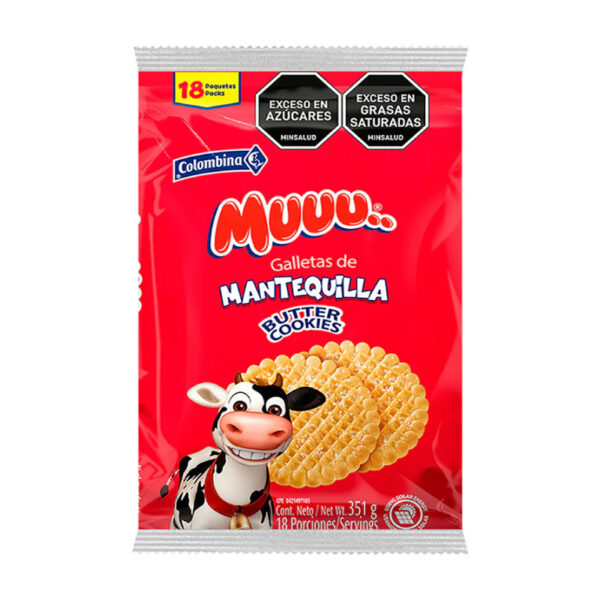 MUUU GALLETA MANTEQUIL EC(24BS/12/19,5G)