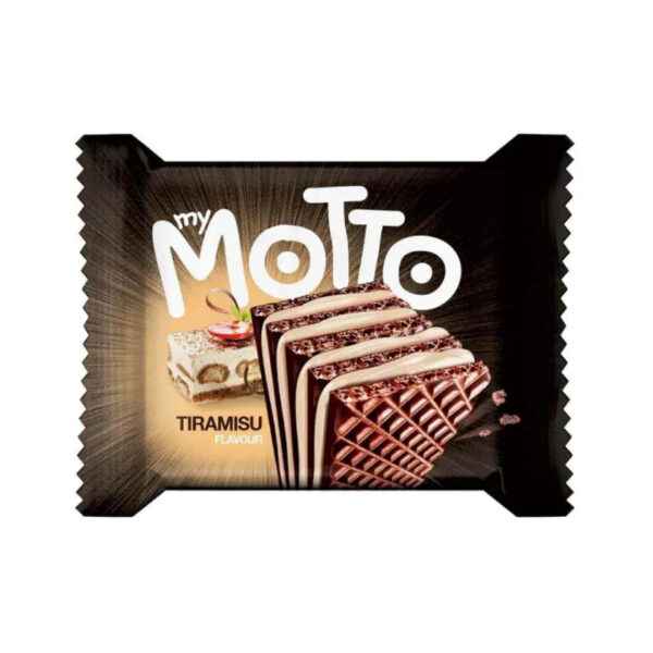 MY MOTTO TIRAMISU CREAM WAFER 1*10*12