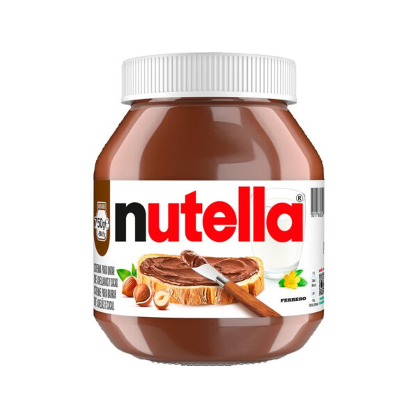 NUTELLA CREMA DE AVELLANA Y CHOCOLATE 750G 12