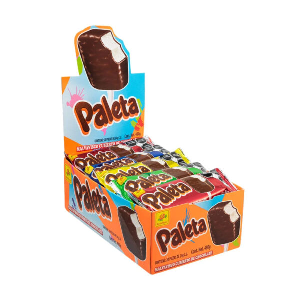 PALETA CUBIERTA CHOC X 12DISP X 20U X 24G