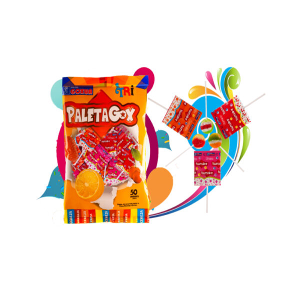 Paleta gox sabores*50