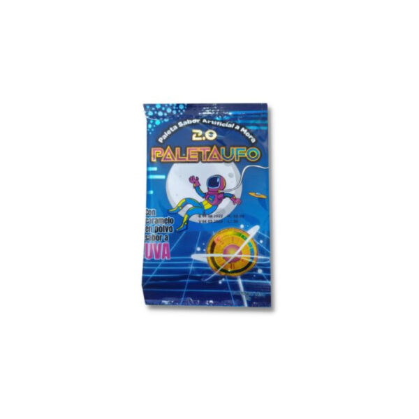 Paleta ufo Azul uva