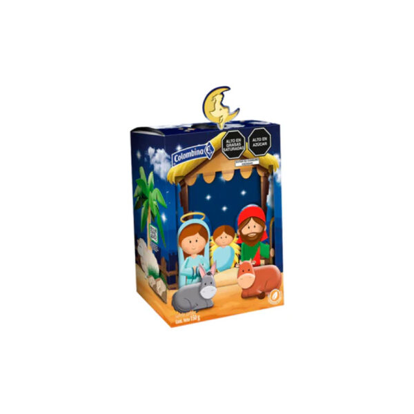 PESEBRE NAVIDAD GALLETAS EC(12PL/1/200G)