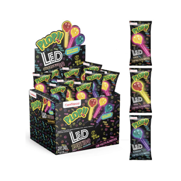 PLOP LED GLOW SURTIDO 20*12 RV1