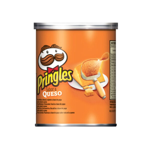 PRINGLES QUESO PEQUEÑO 12X40gr