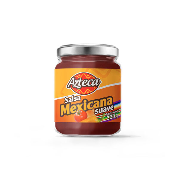 Salsa Mex. Suave AZTECA Fco. 220 GR