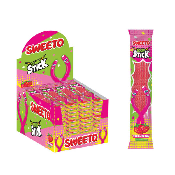 CHICLE SPAGUETTI FRESA 12DP*24UND*20G
