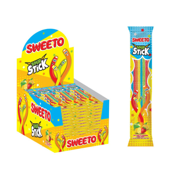 SWEETO SORBETE TUTI FRUTI 15G X 48