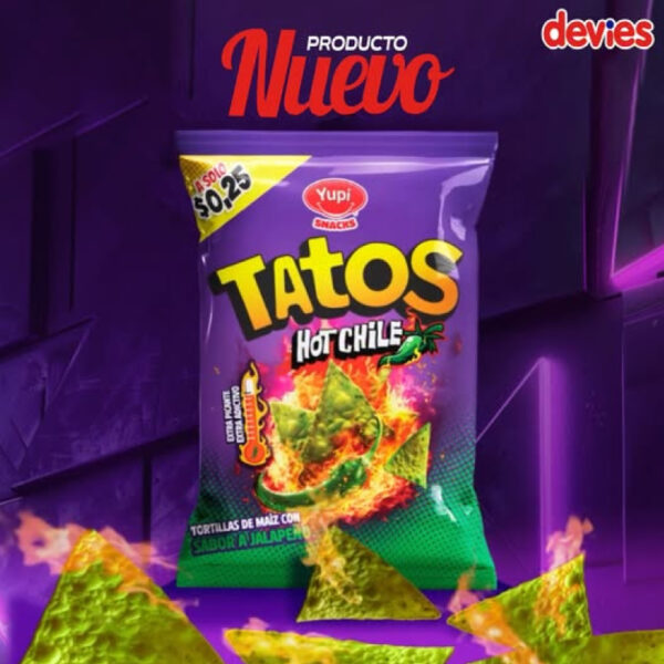TATOS HOT CHILE 27G X 144 EC