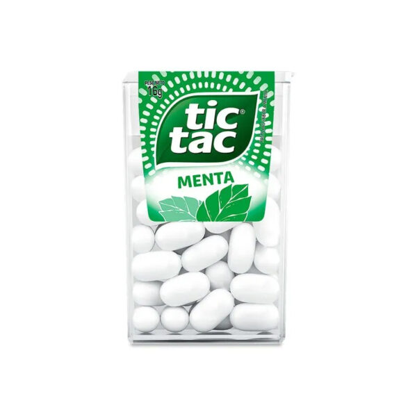 TIC TAC CARAMELO DURO MENTA 16G DSX12UN 24
