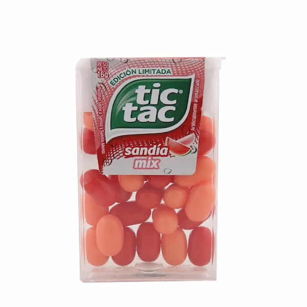 TIC TAC CARAMELO DURO SANDIA 16G T12 DSX12 24