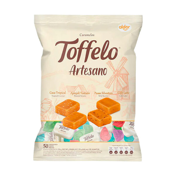 TOFFELO ARTESANO SURTIDO 16X100 (5.1G)
