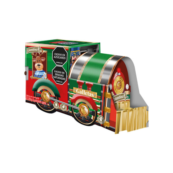 TREN NAVIDAD GALLETAS EC (6PL/1/200G)