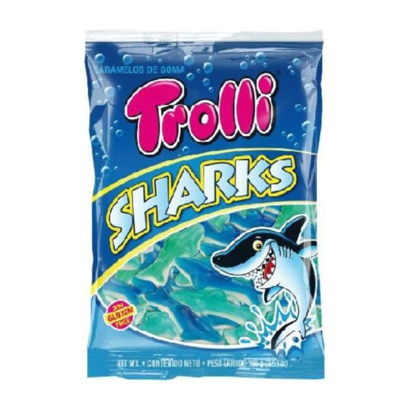 TROLI TIBURONES 100GR *12UND