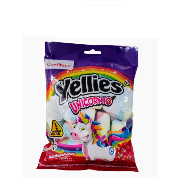 YELLIES MARSHMALLOW UNICORNIO LOCAL 100g X 24 RV1