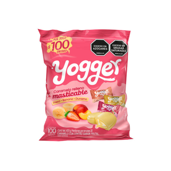YOGGER CARAMELO 500G 1*100*18