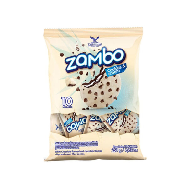 ZAMBO COOKIES & CREAM GRANEL *25 UND